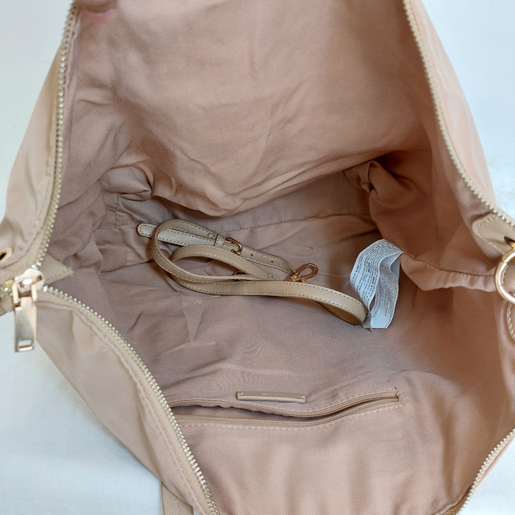 Mango Beige Nylon Tote Bag | Pre Loved |