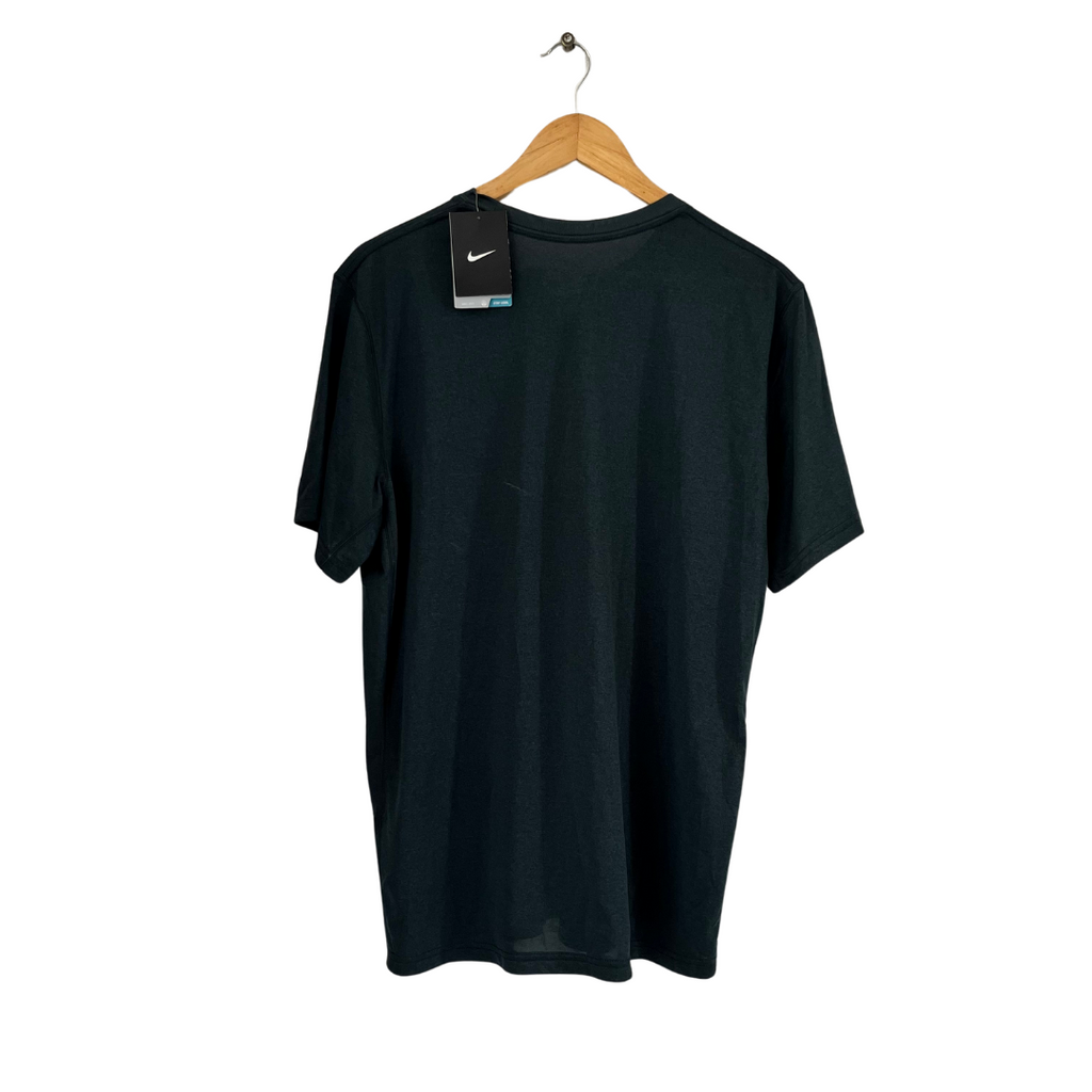 Nike Men's Green Dri-Fit Logo T-Shirt | Brand New |