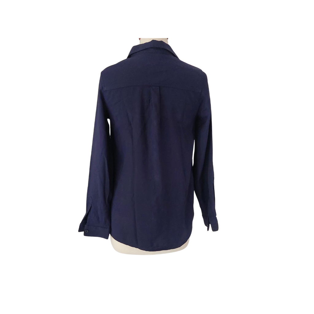 New Look Purple Button Down Collared Shirt | Pre Loved |