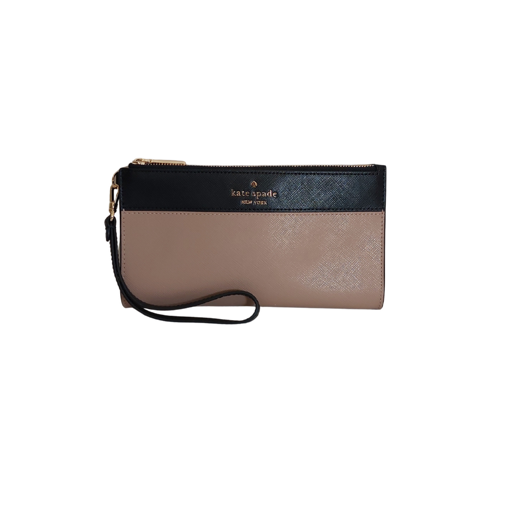 Kate Spade Two Tone Madison Double Zip Wristlet | Like New |