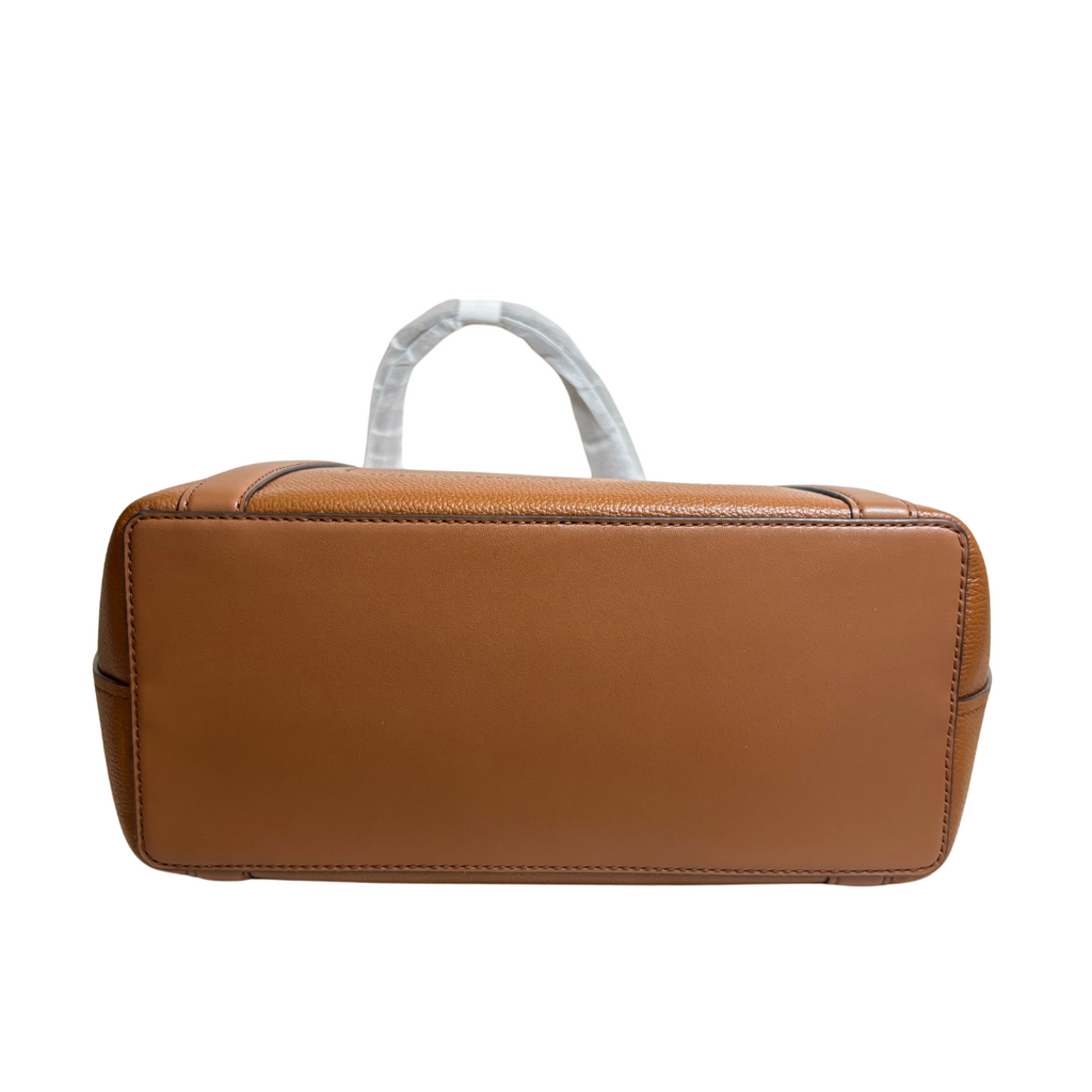 Michael Kors Hadleigh Large Leather Double Handle Tote Bag | Brand New |