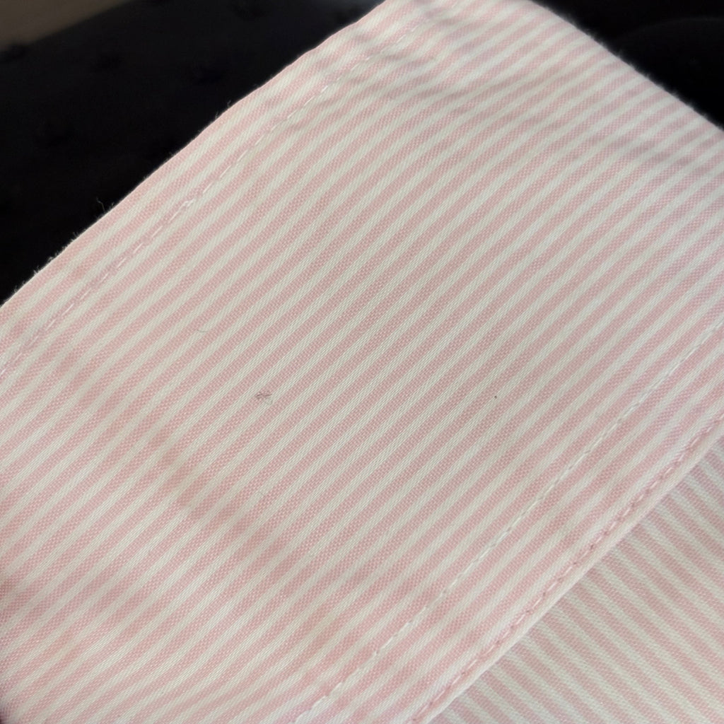 H&M Pink & White Striped Collared Shirt | Gently Used |