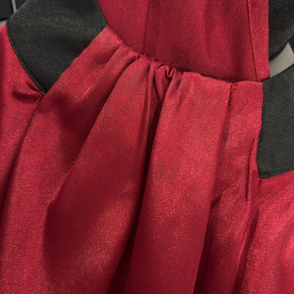 Guess Red & Black Satin Sleeveless Top | Pre Loved |