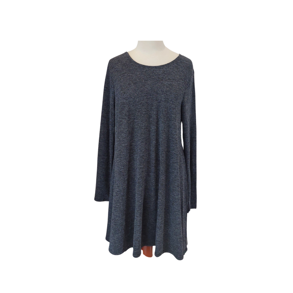 Old Navy Grey Knit Midi Dress | Brand New |