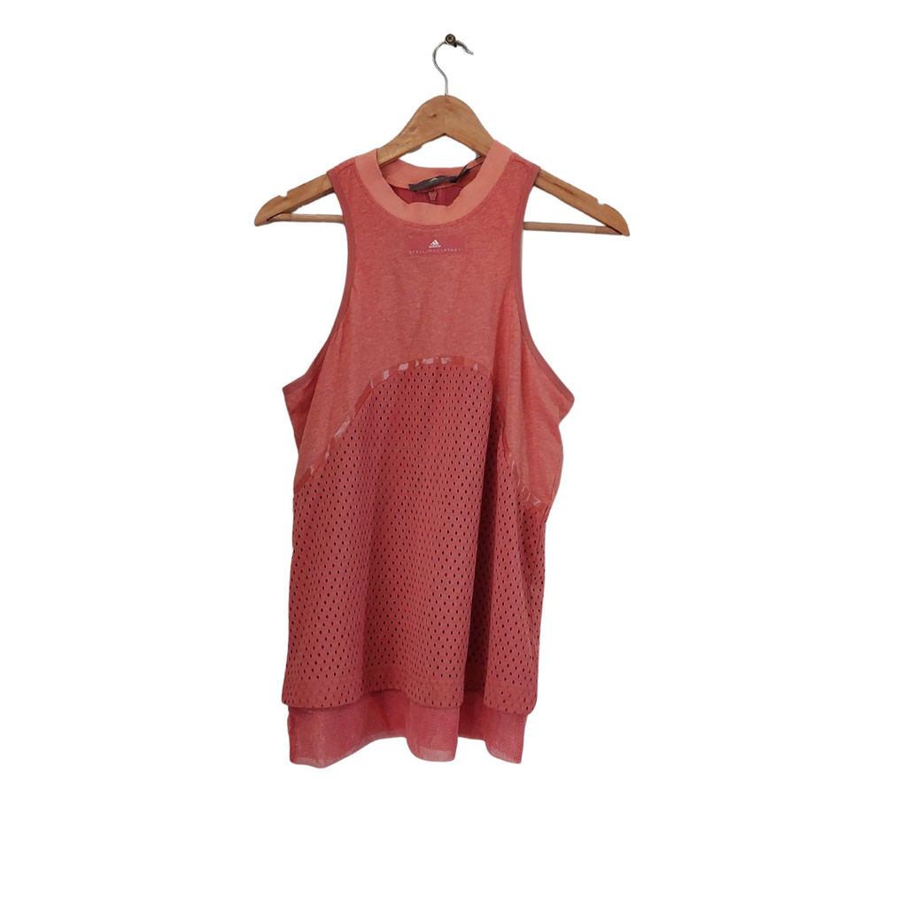 Adidas X Stella McCartnery Pink Active Wear Top | Brand New |