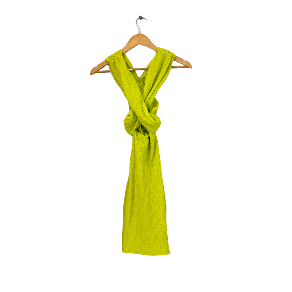 H&M Neon Green Short Dress | Like New |