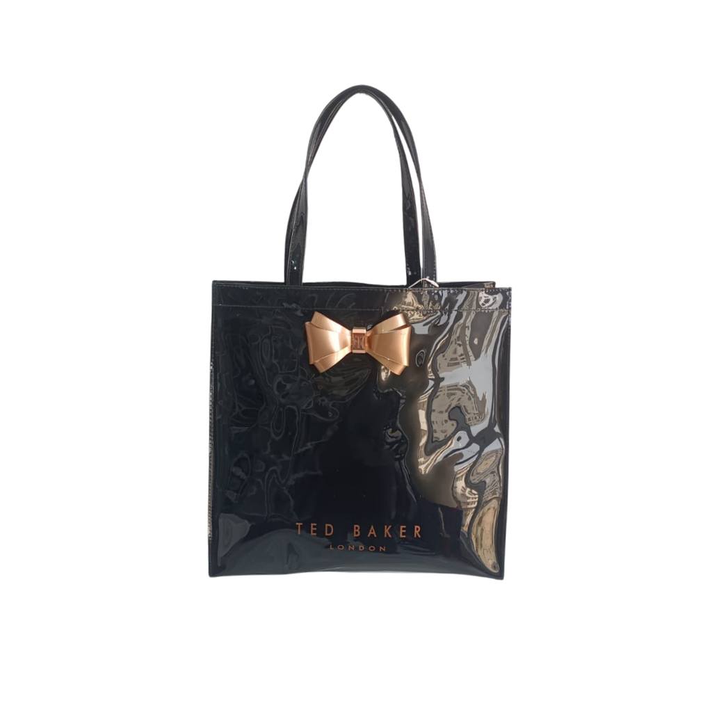 Ted Baker Black Icon Classic Tote | Brand New |