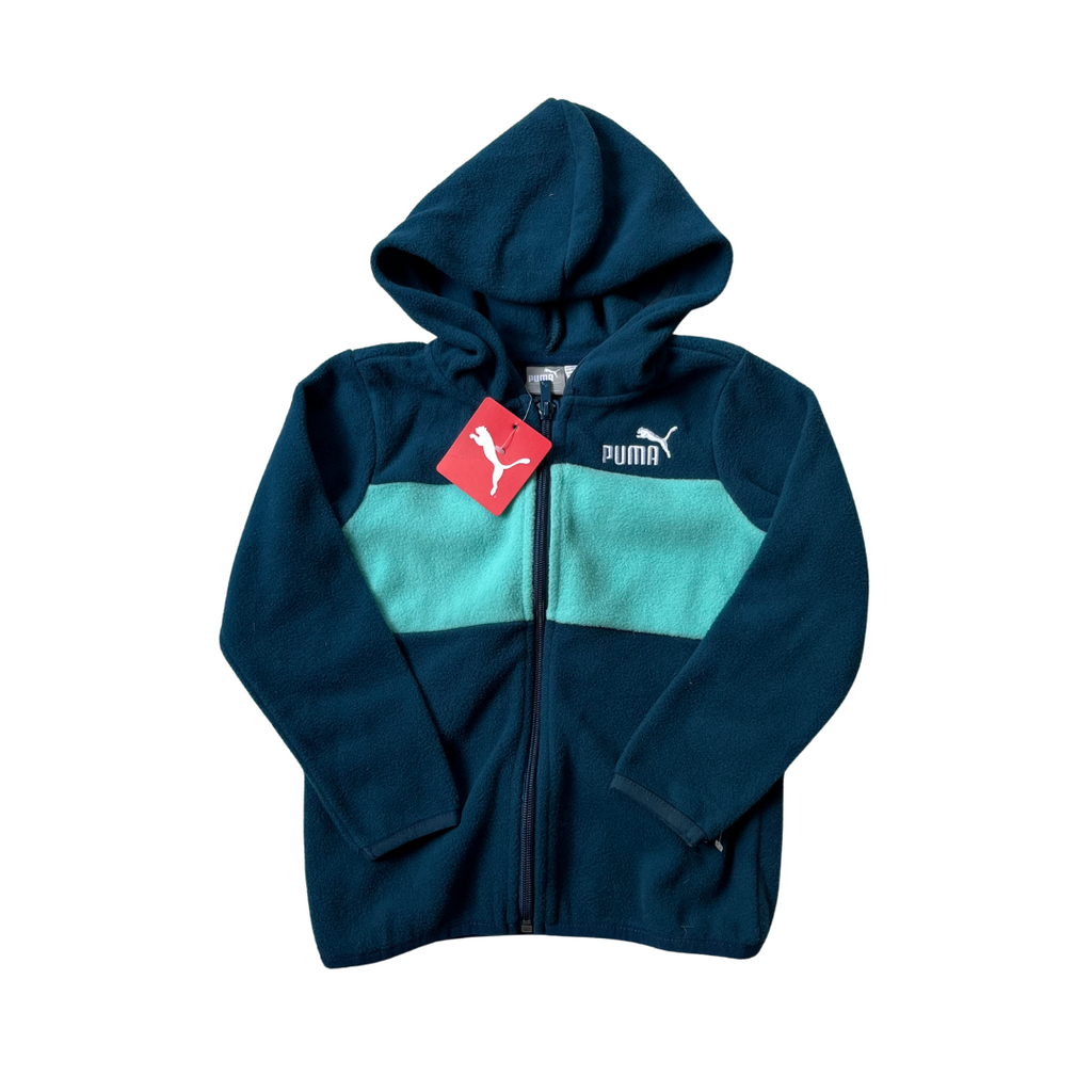 Puma Blue Fleece Hoodie (4 years) | Brand New |