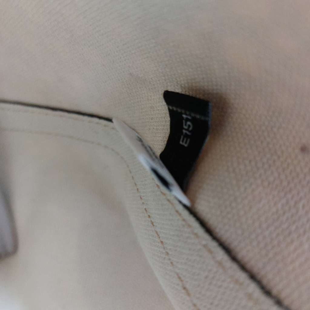 Kate Spade Cream & Taupe Canvas Satchel Bag | Pre Loved |