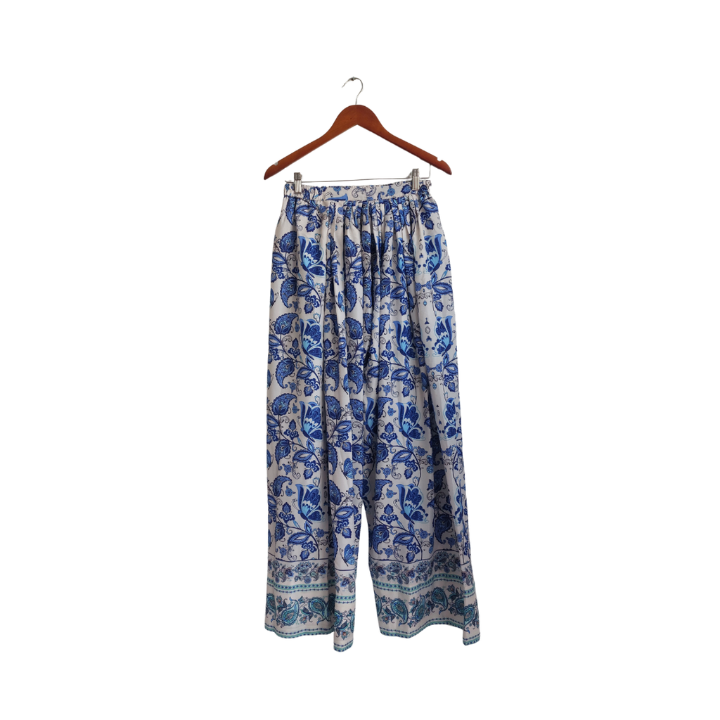 Misaal Blue Floral Printed Co-ord | Gently Used |