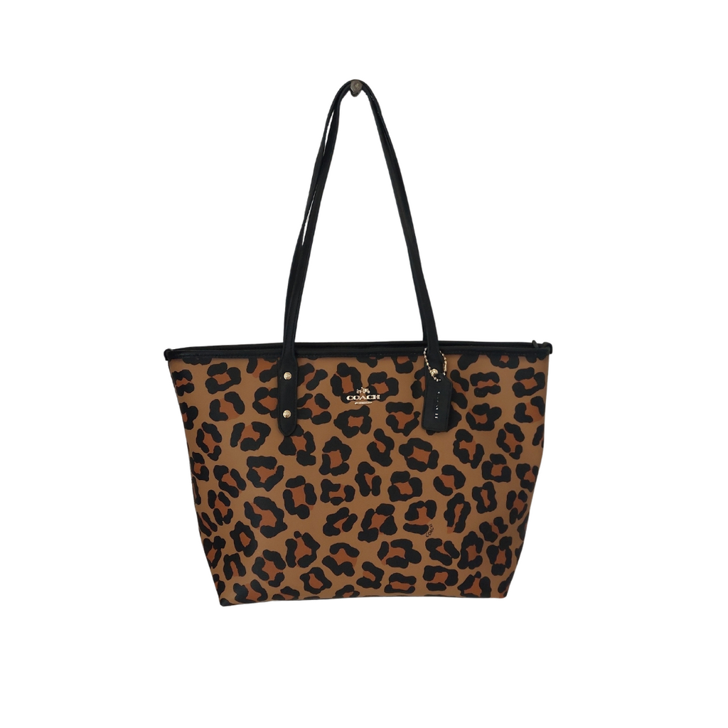 Coach Leopard Print Tote | Gently Used |