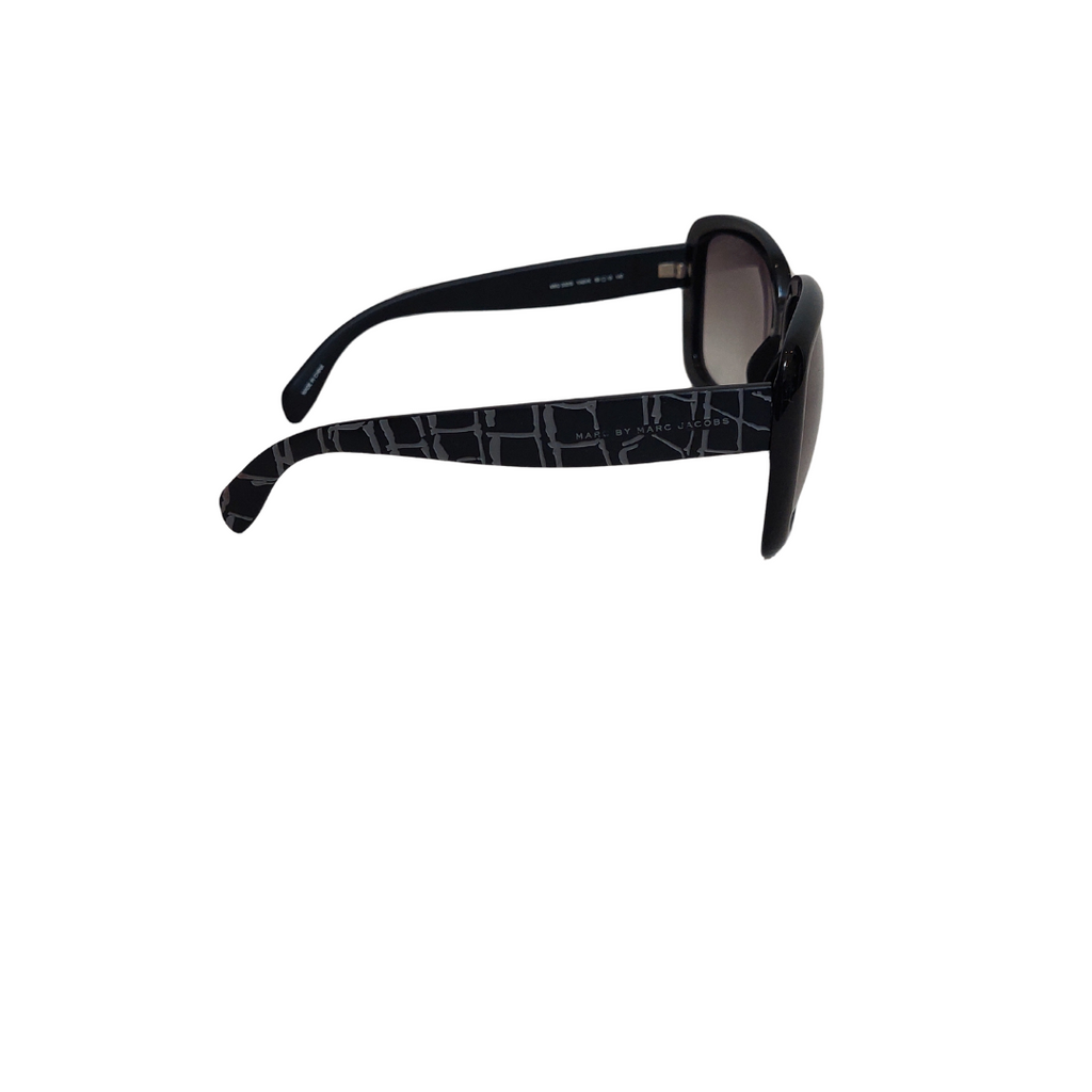 Marc By Marc Jacobs MMJ 332/S Black & Grey Square Sunglasses | Like New |