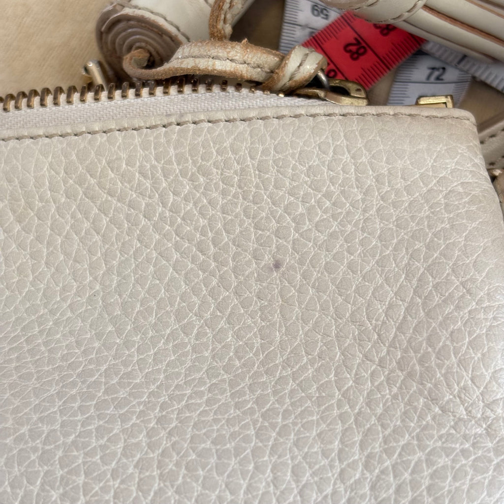 Burberry Beige Leather Crossbody Bag | Pre Loved |