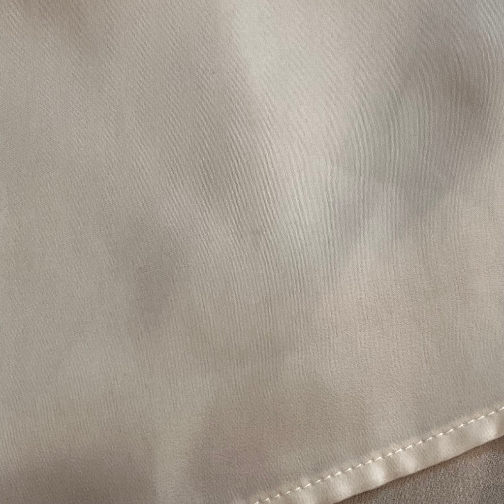 Promod Beige Satin Sequins Sleeveless Top | Pre Loved |