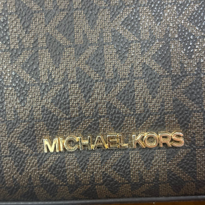 Michael Kors Suri Brown Marigold Signature Bucket Bag | Pre Loved |