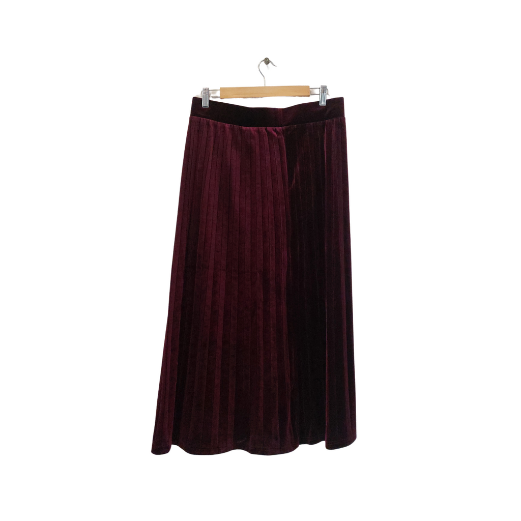 Max Maroon Velvet Co-ord Set | Gently Used |