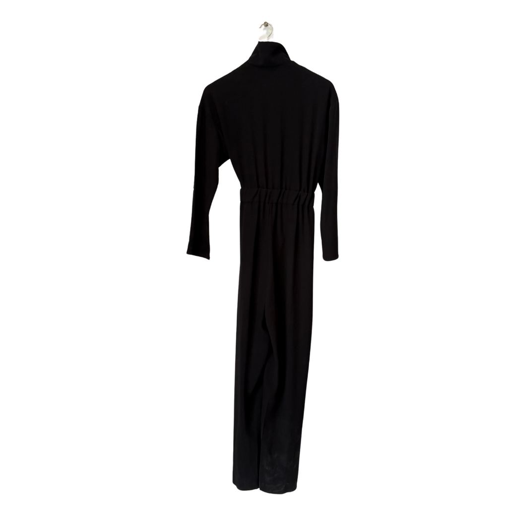 Maje Black Belted Jumpsuit | Gently Used |
