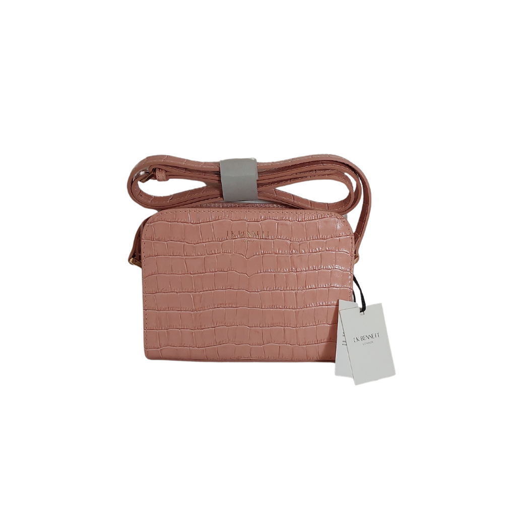 L.K. Bennett Blush Pink Marie Crossbody Bag | Brand New |