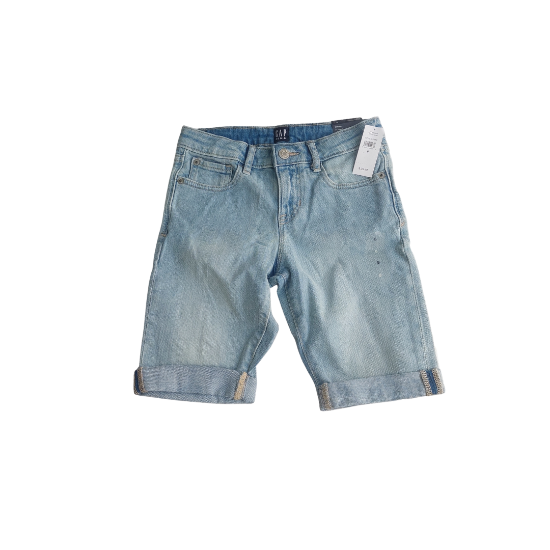 Gap Kids Light Blue Denim Shorts (8 Years) | Brand New |