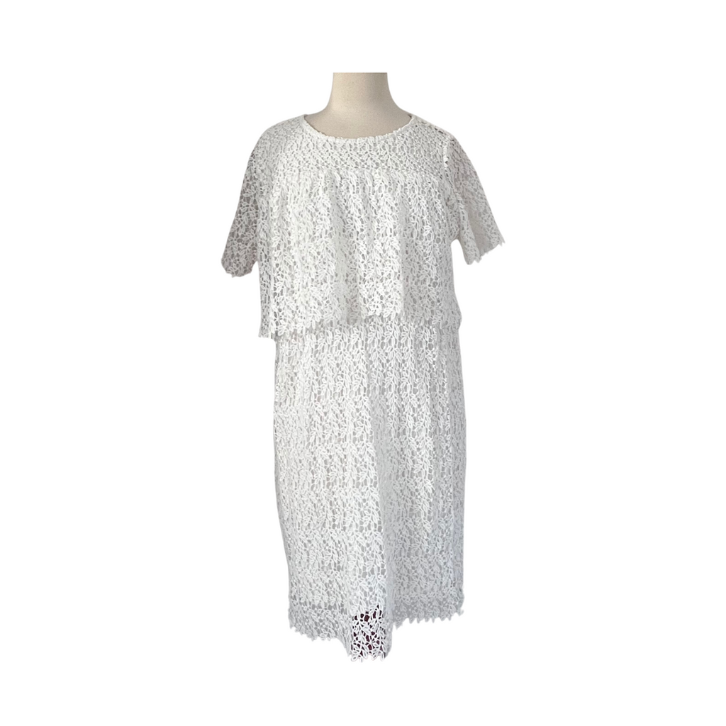 Filanto White Lace Short Dress | Brand New |