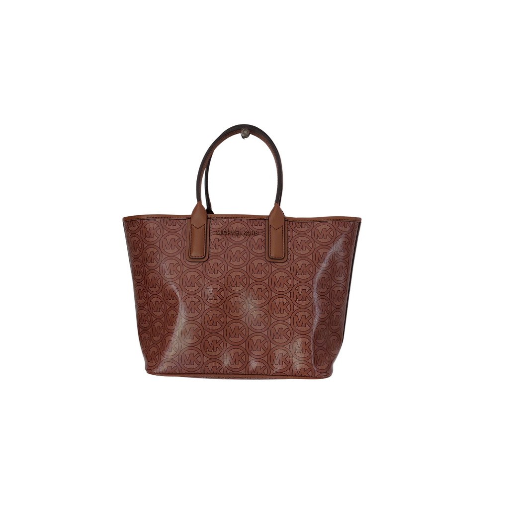 Michael Kors Brown Jodi Small Sherbert Logo Tote Bag | Like New |