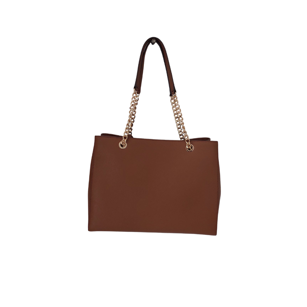 Michael Kors Brown Large Leather Shoulder Bag | Gently Used |