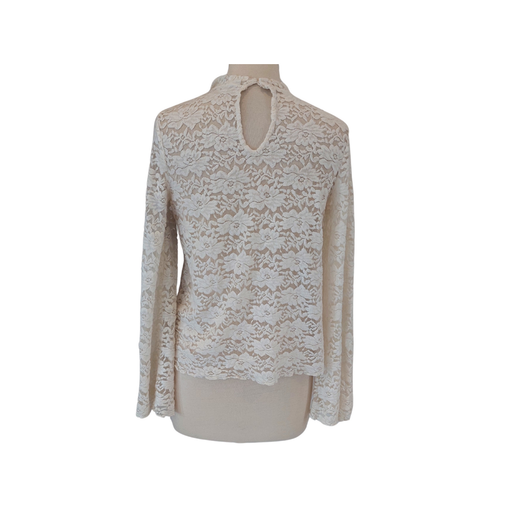 NEXT White Lace Top | Pre Loved |