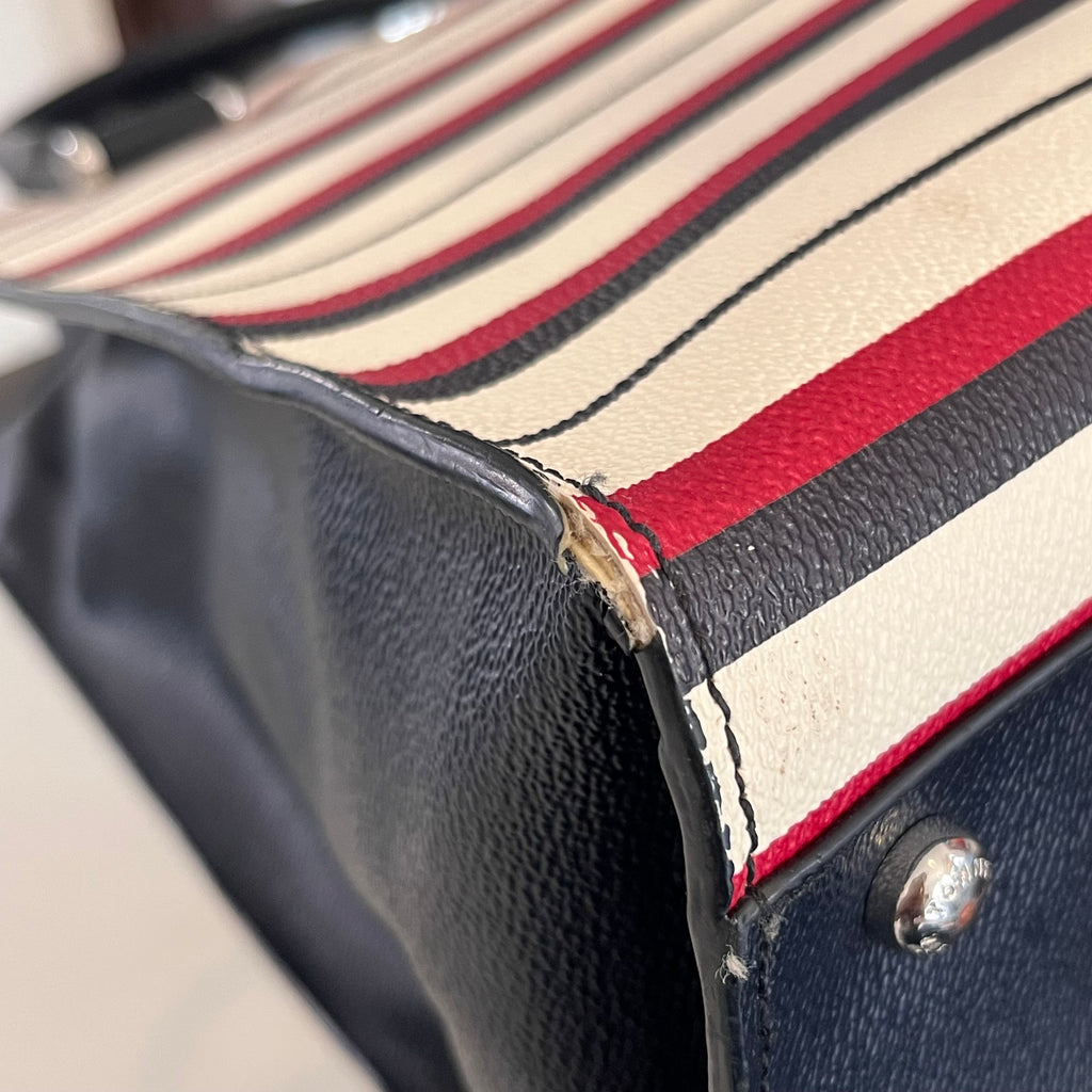 Tommy Hilfiger Striped Shopper Bag | Pre Loved |