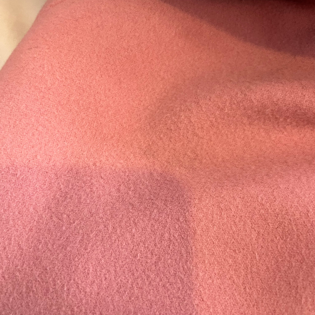 ZARA Pink Open Winter Coat | Pre Loved |