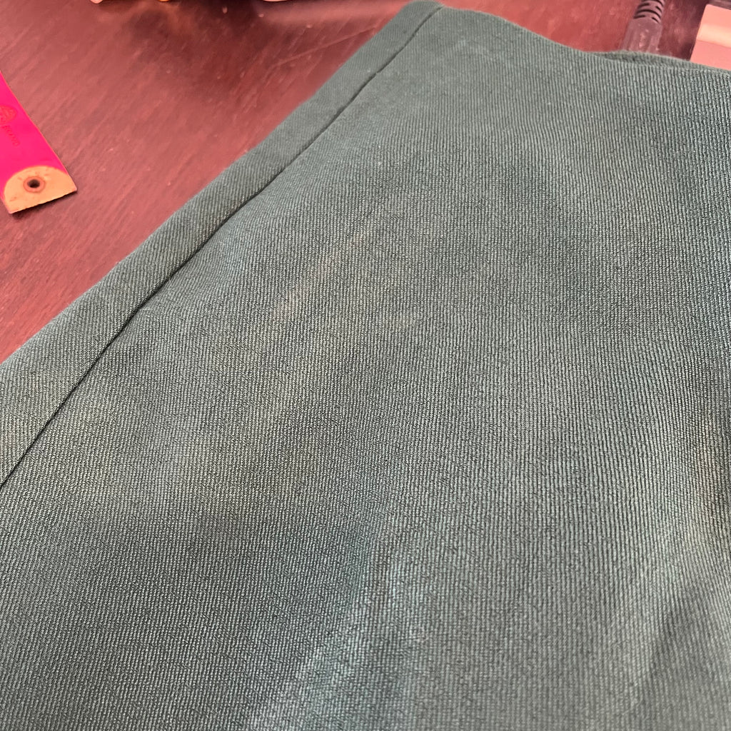 H&M Green Zip-detail Jegging Pants | Pre Loved |