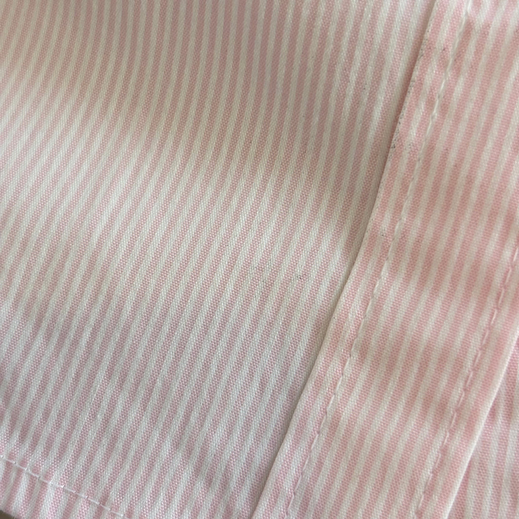 H&M Pink & White Striped Collared Shirt | Gently Used |
