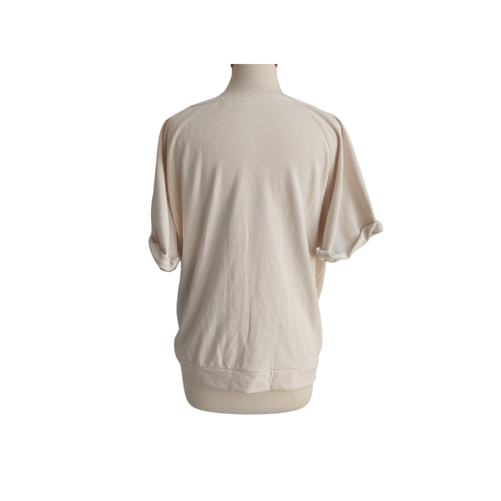 Gap Vanilla Front Knot Fleece Top | Brand New |