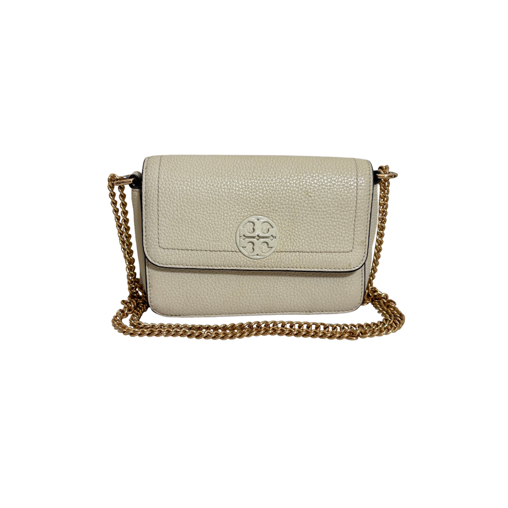 Tory Burch Ivory Olivia Mini Bag | Pre Loved |