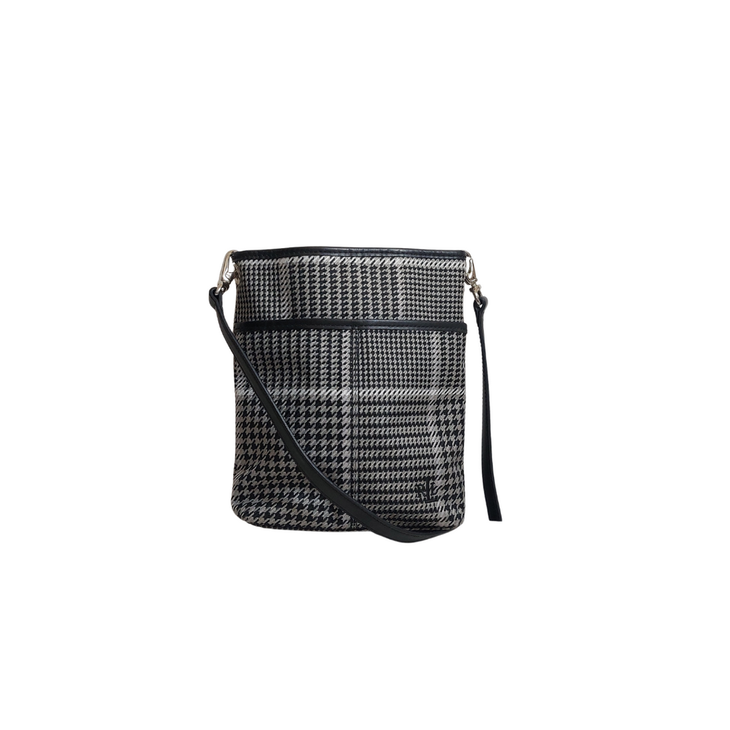Ralph Lauren Houndstooth Jacquard Crossbody Bag | Gently Used |