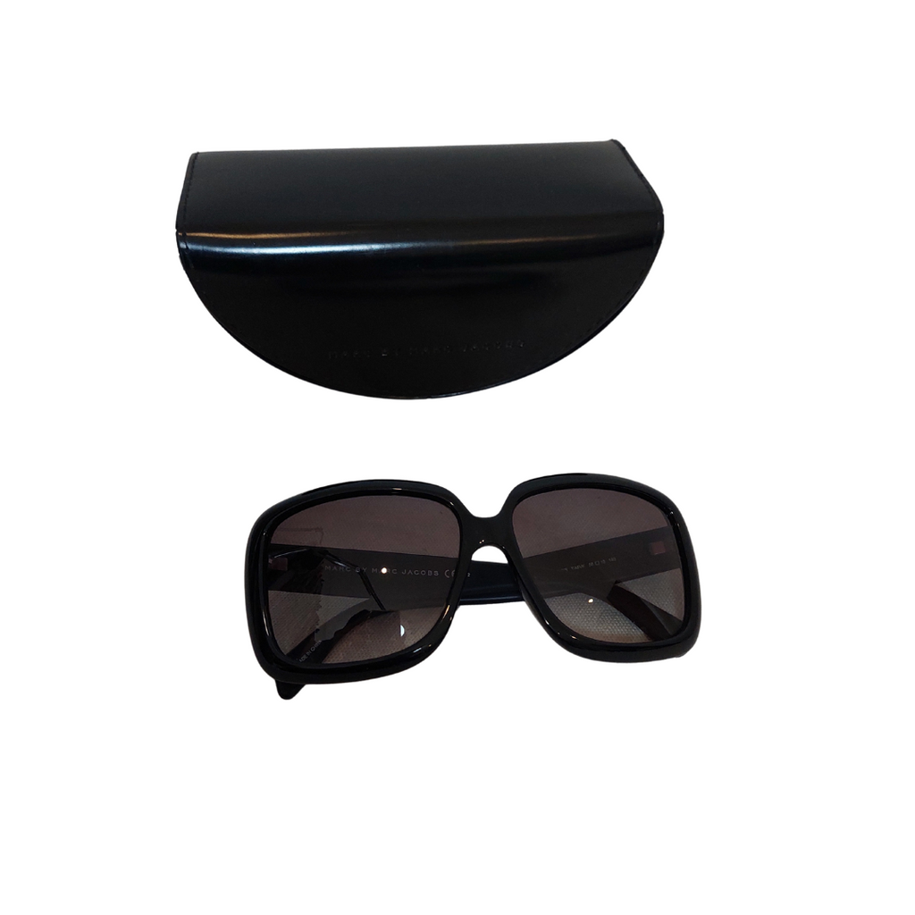 Marc By Marc Jacobs MMJ 332/S Black & Grey Square Sunglasses | Like New |