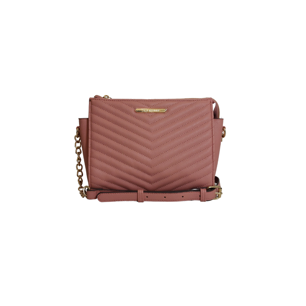 Steve Madden Pink Leatherette Blexi Crossbody Bag | Gently Used |