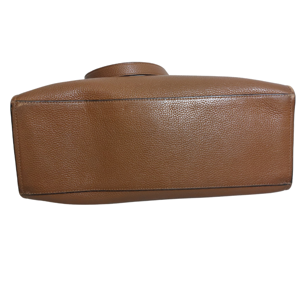 Tory Burch Tan Leather Large 'Thea' Tote Bag | Pre Loved |