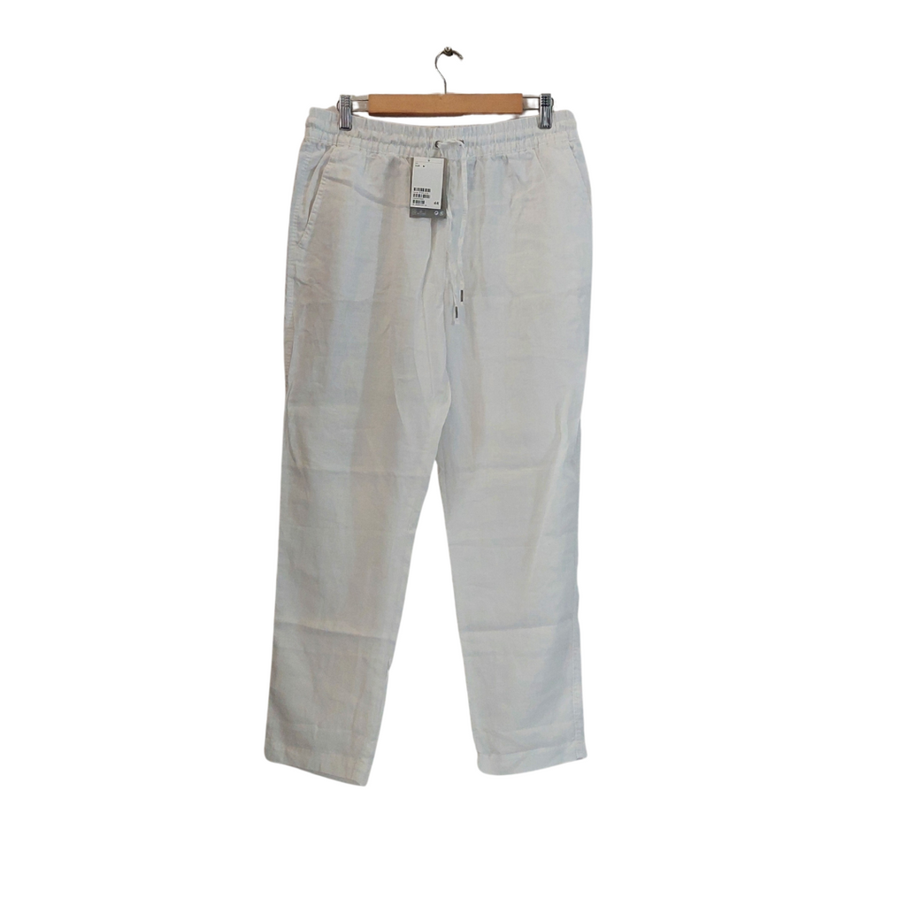 H&M White 100% Linen Pants | Brand New |