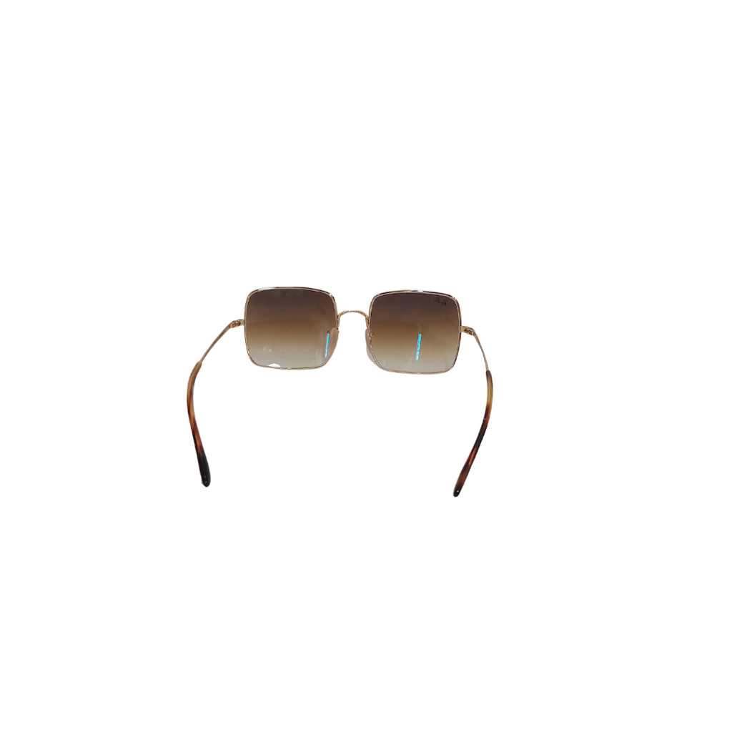 Ray-Ban SQUARE 1971 CLASSIC Light Brown Gradient Sunglasses | Gently Used |