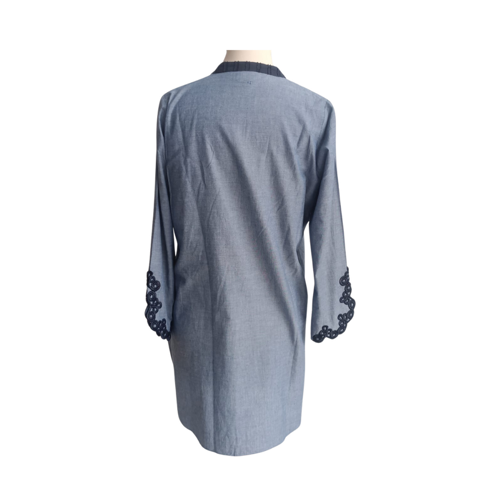 Riffat Aliani Light Blue Embroidered Co-ord Set Co-ord Set | Gently Used |