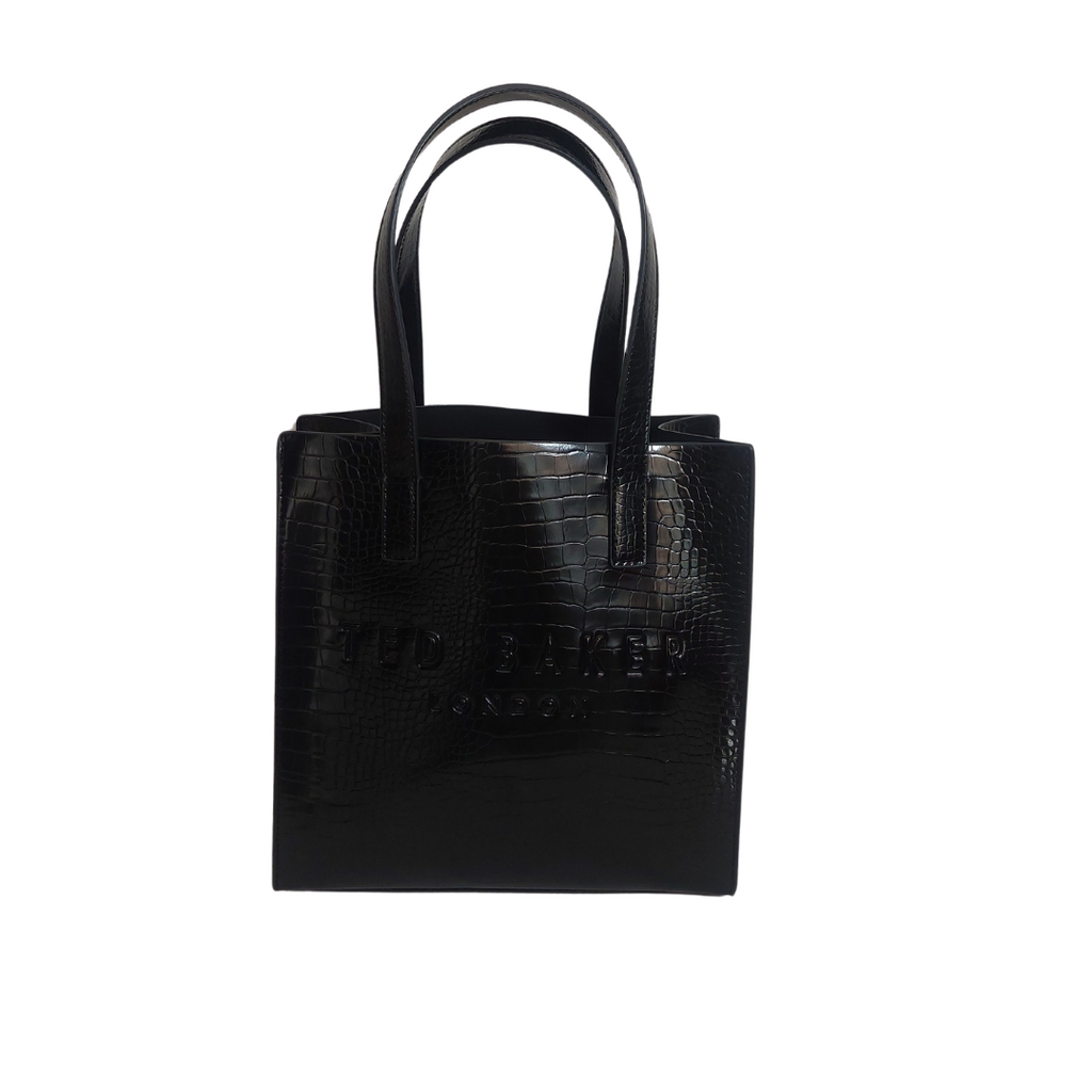 Ted Baker Reptcon-Croc Effect Small Icon Bag | Gently Used |