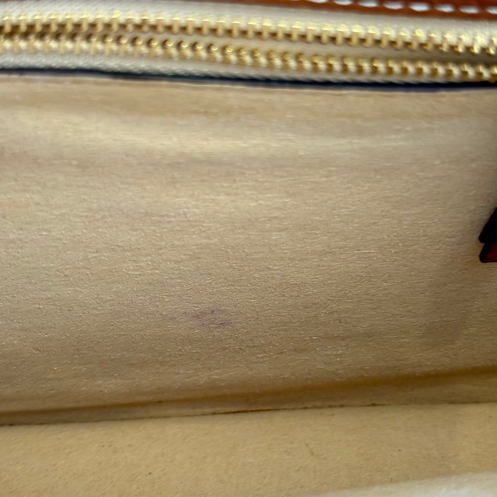 Tory Burch Tan Leather Miller Flap Shoulder Bag | Gently Used |