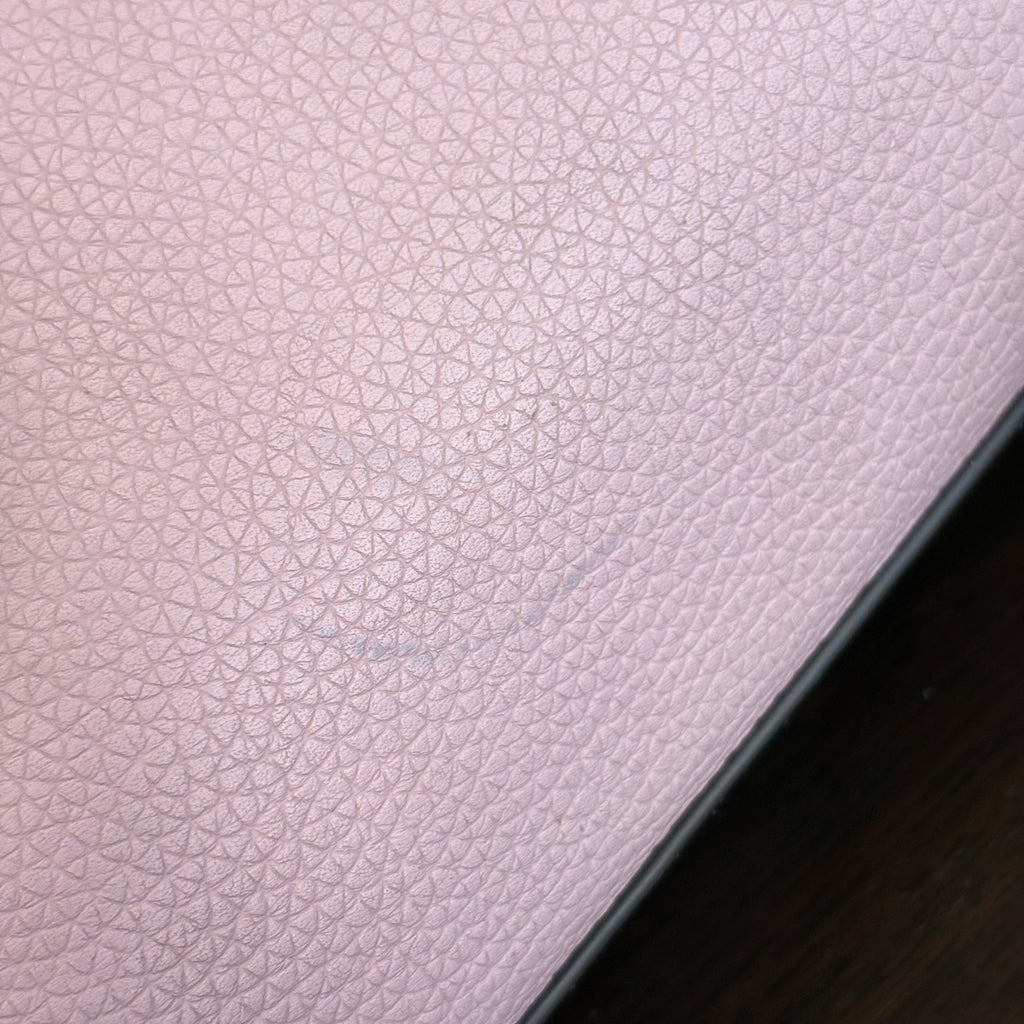 Tory Burch Light Pink Britten Pebbled Leather Crossbody Mini Tote Bag | Pre Loved |