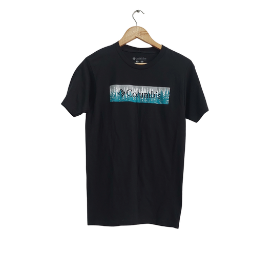 Columbia Men's Black Rapid Ridge Graphic T-Shirt | Brand New |