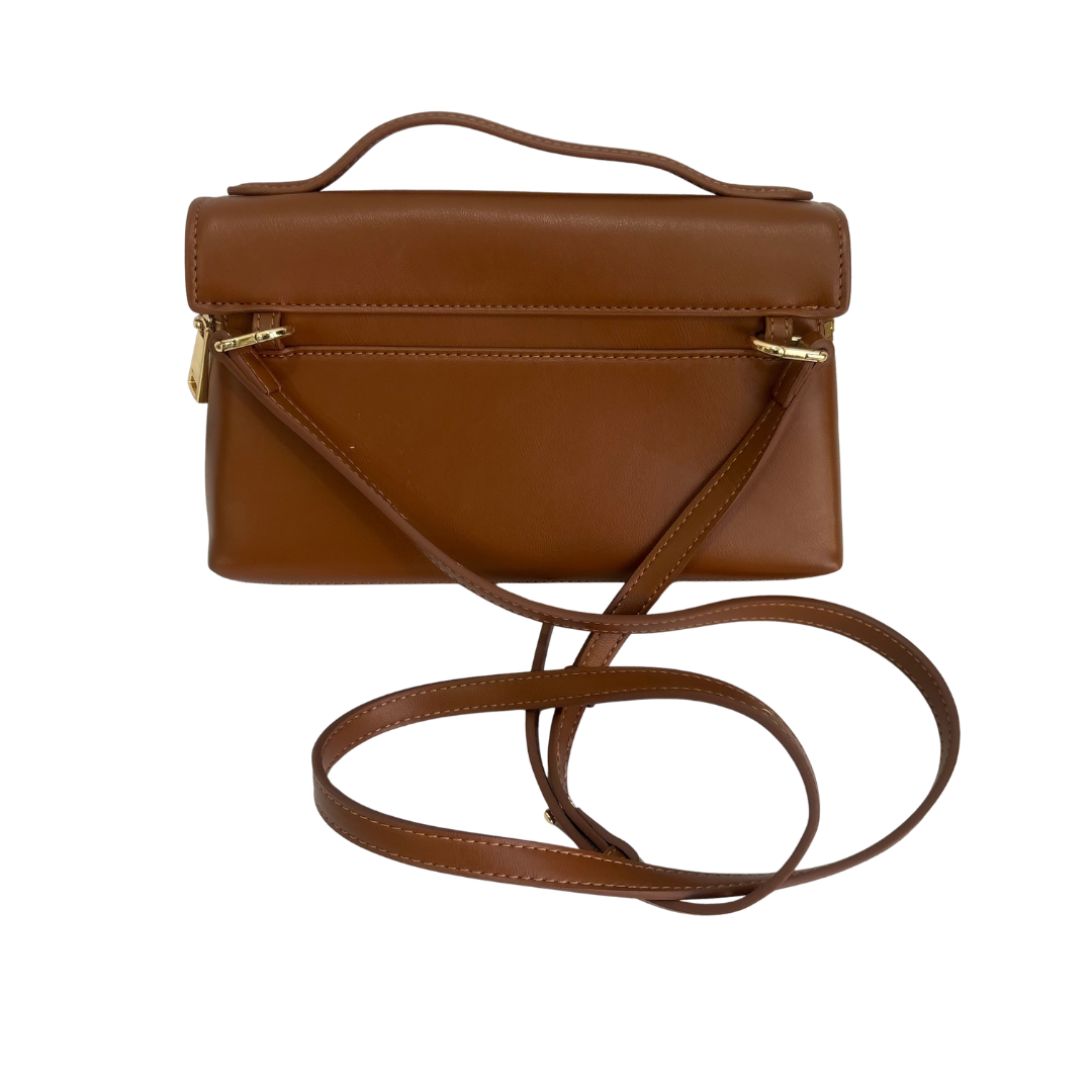 JW PEI Brown Thea Top Handle Bag | Pre Loved |