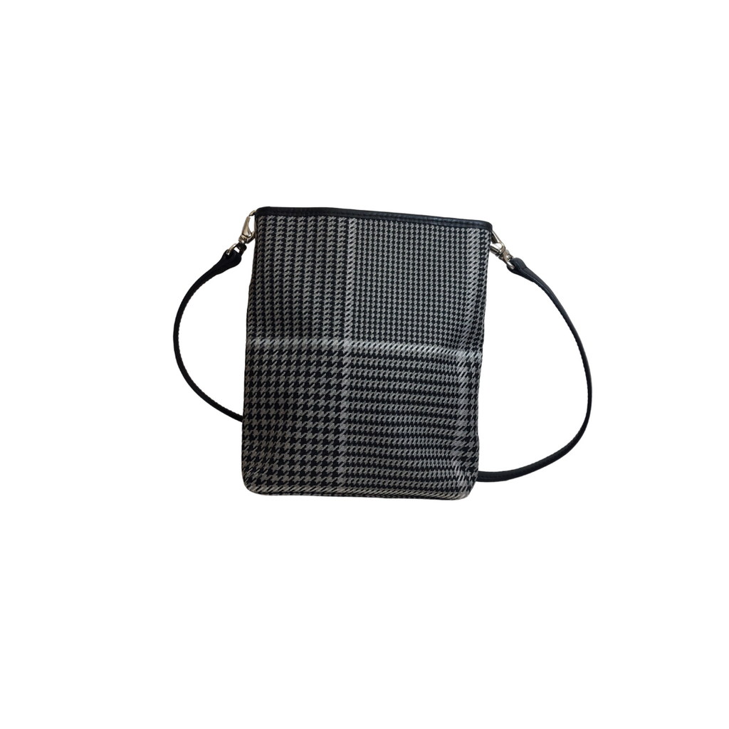 Ralph Lauren Houndstooth Jacquard Crossbody Bag | Gently Used |