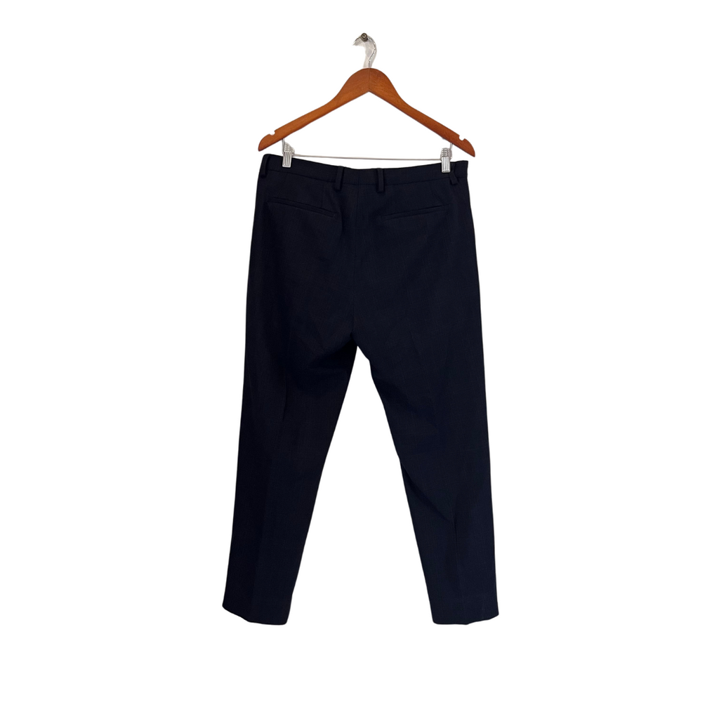 ZARA Men's Navy Stretch Chino Pants | Gently Used |