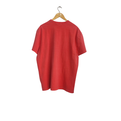 Polo Ralph Lauren Men's Evening Red Classic-Fit Graphic T-Shirt | Brand New |