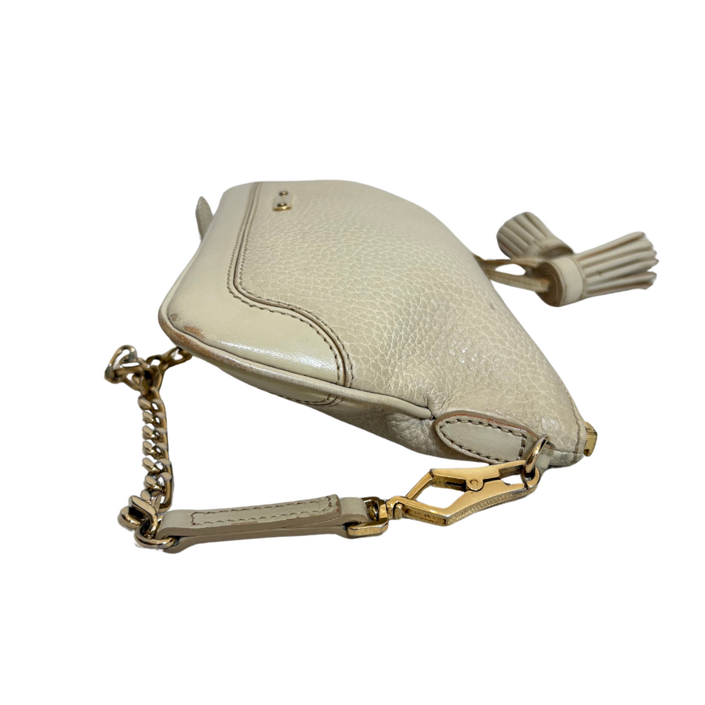 Burberry Beige Leather Crossbody Bag | Pre Loved |