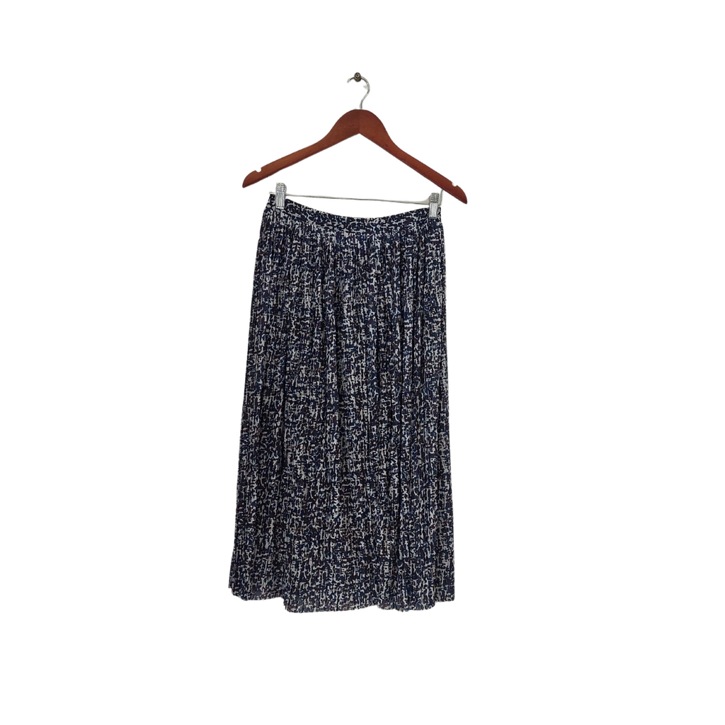 Next Blue & White Printed Skirt | Gently Used |